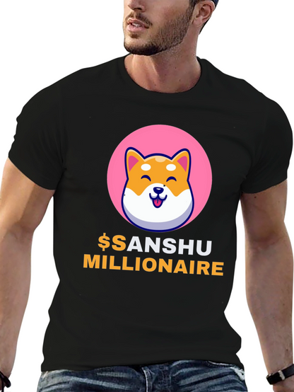 Sanshu Millionaire Shiba Inu T-Shirt