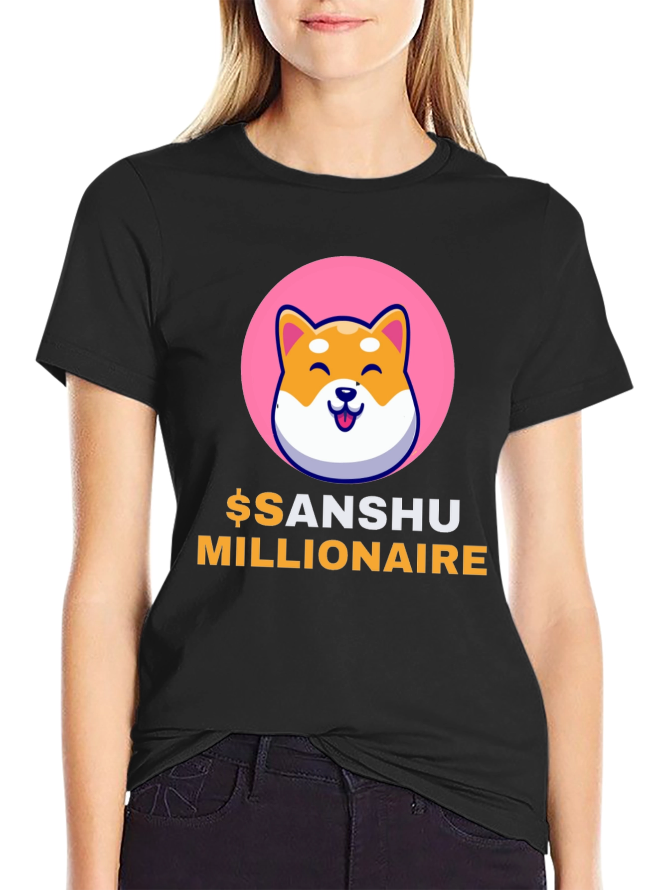 Sanshu Millionaire Shiba Inu T-Shirt