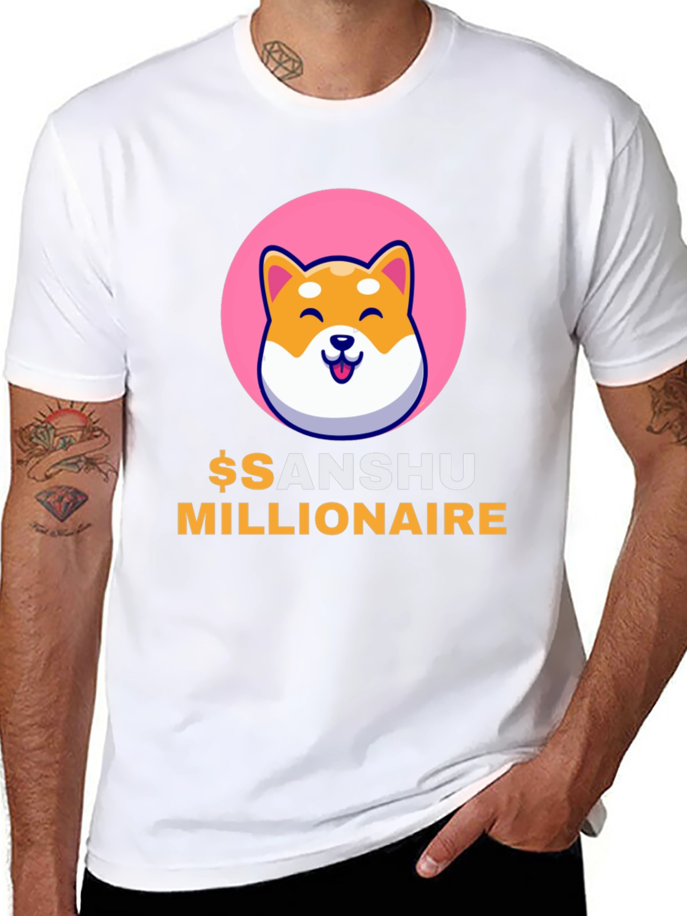Sanshu Millionaire Shiba Inu T-Shirt