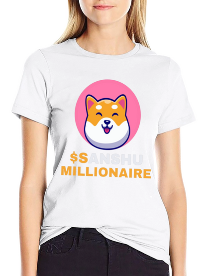 Sanshu Millionaire Shiba Inu T-Shirt