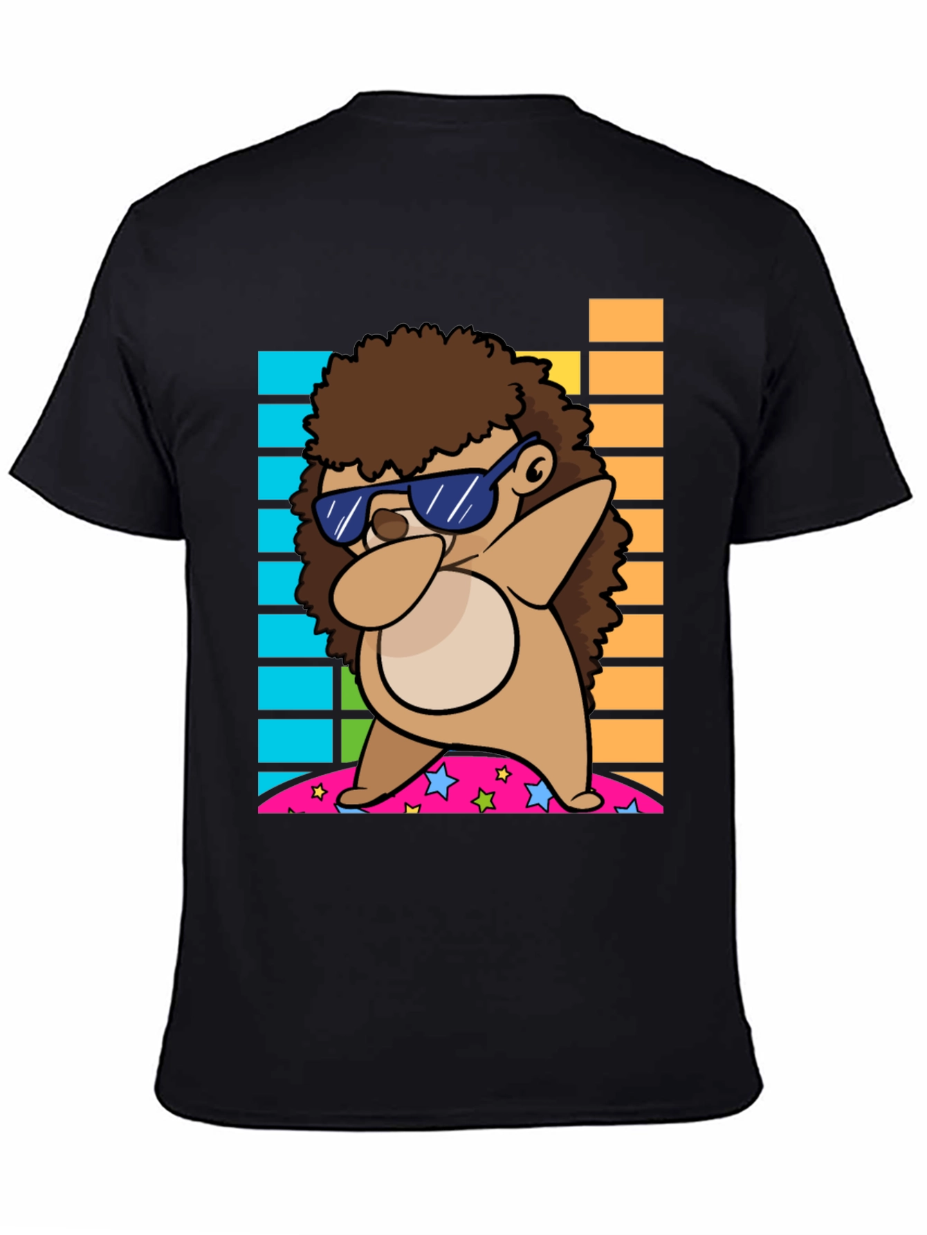 Dabbing Hedgehog Graphic Tee - Cool & Fun Design