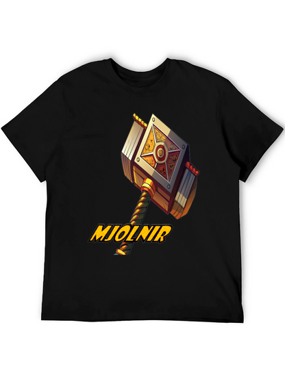 Mjolnir Hammer Graphic T-Shirt - Unique Design