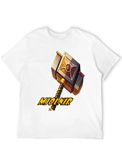 Mjolnir Hammer Graphic T-Shirt - Unique Design