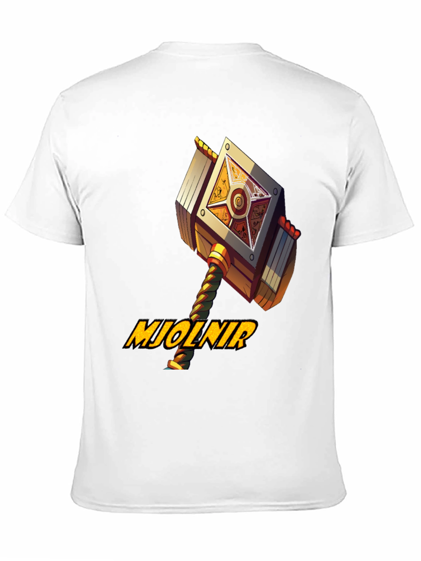 Mjolnir Hammer Graphic T-Shirt - Unique Design