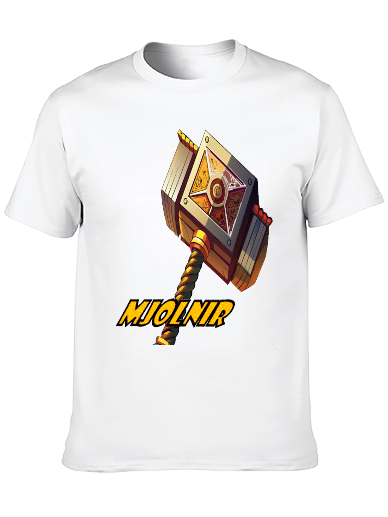 Mjolnir Hammer Graphic T-Shirt - Unique Design