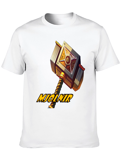 Mjolnir Hammer Graphic T-Shirt - Unique Design