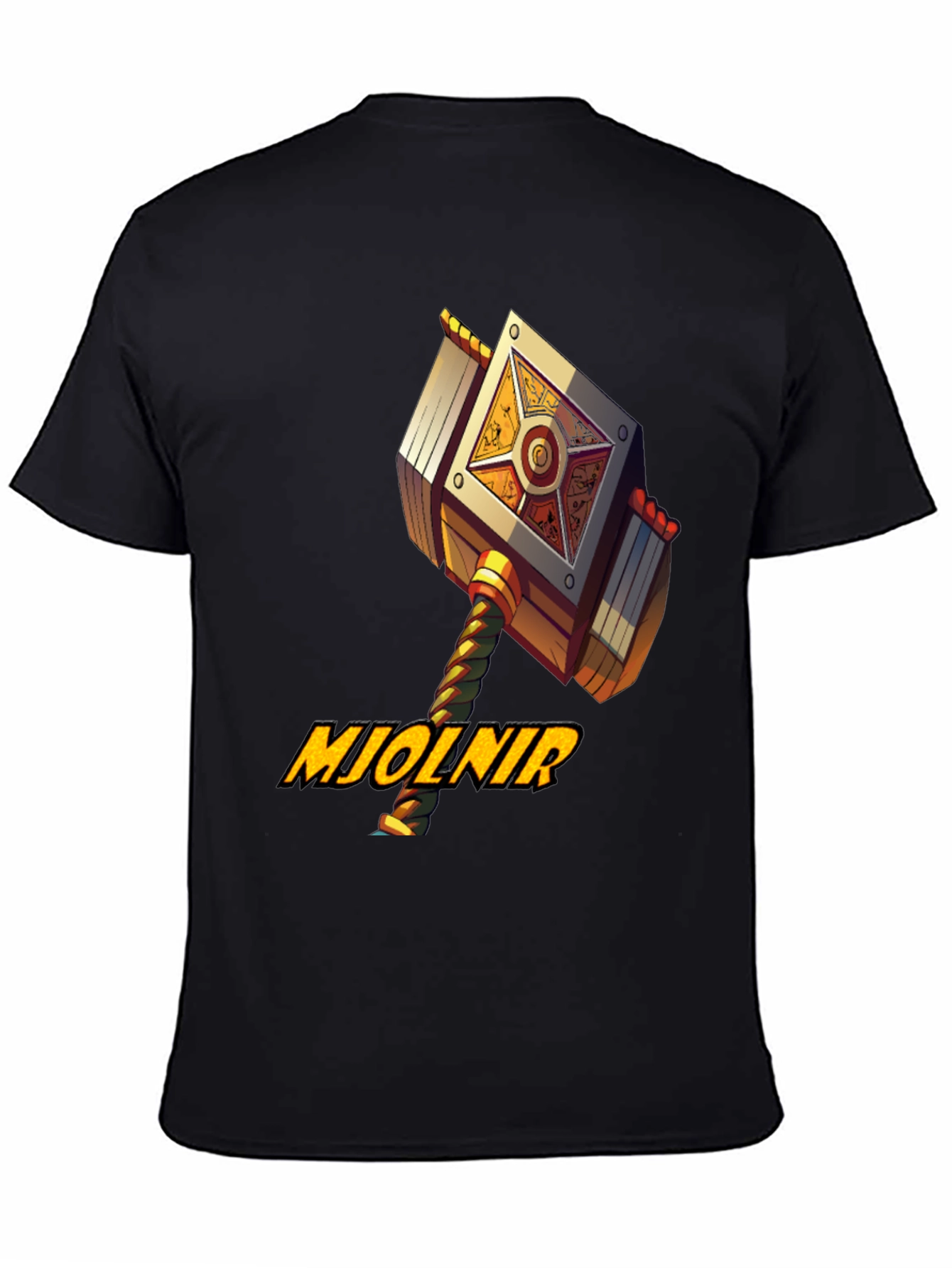 Mjolnir Hammer Graphic T-Shirt - Unique Design