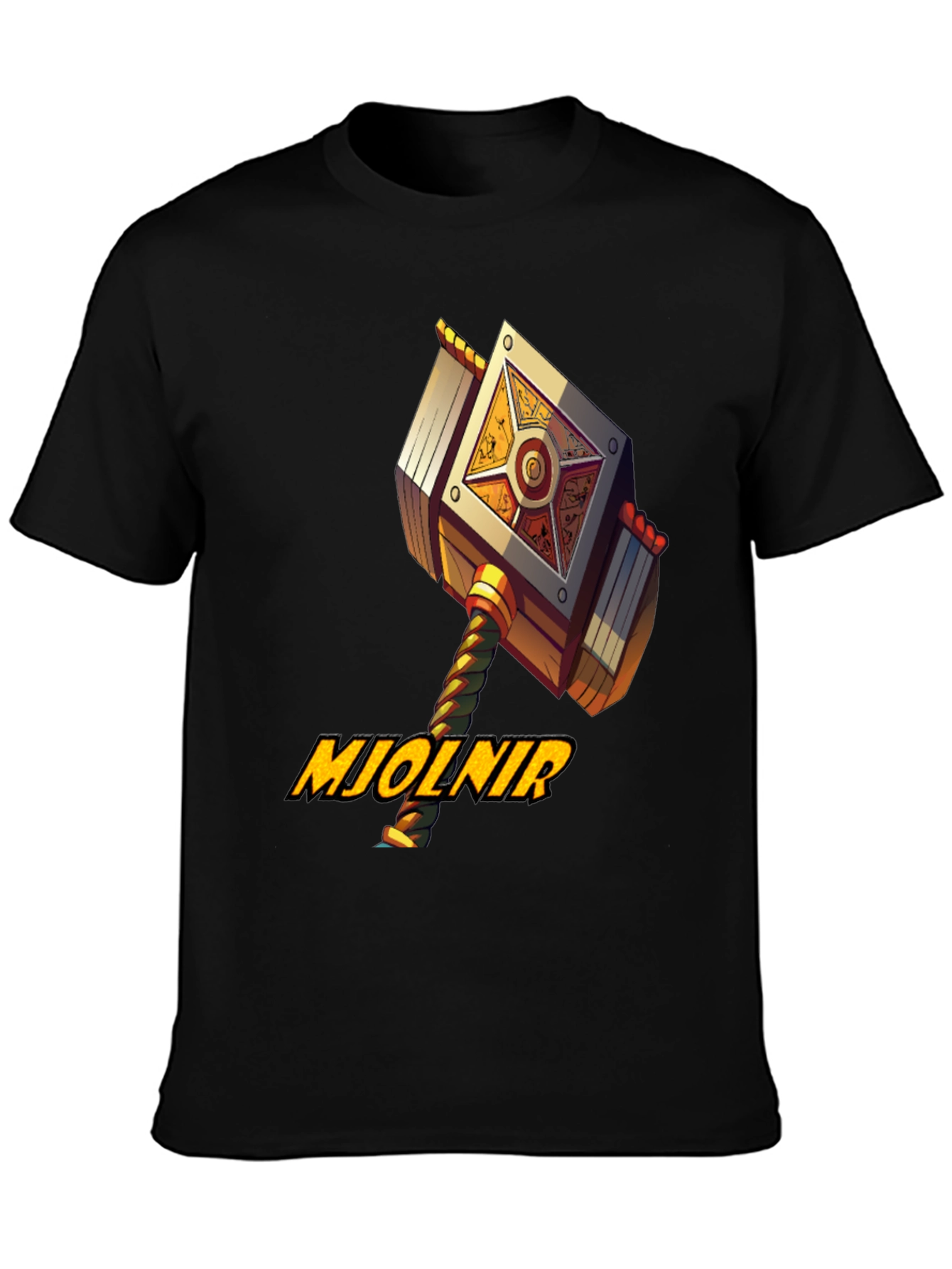 Mjolnir Hammer Graphic T-Shirt - Unique Design