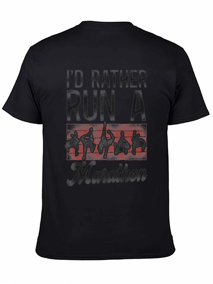 Marathon Runner T-Shirt - My Father Runs a Marathon