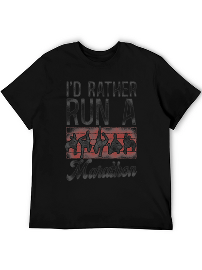 Marathon Runner T-Shirt - My Father Runs a Marathon