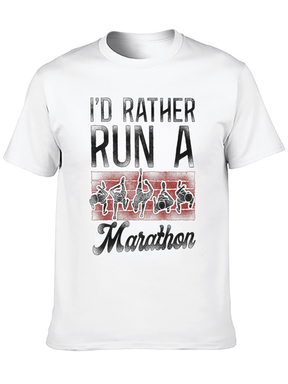 Marathon Runner T-Shirt - My Father Runs a Marathon