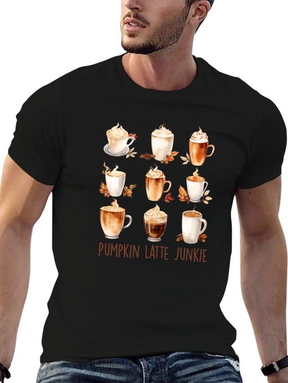Pumpkin Latte Junkie T-Shirt