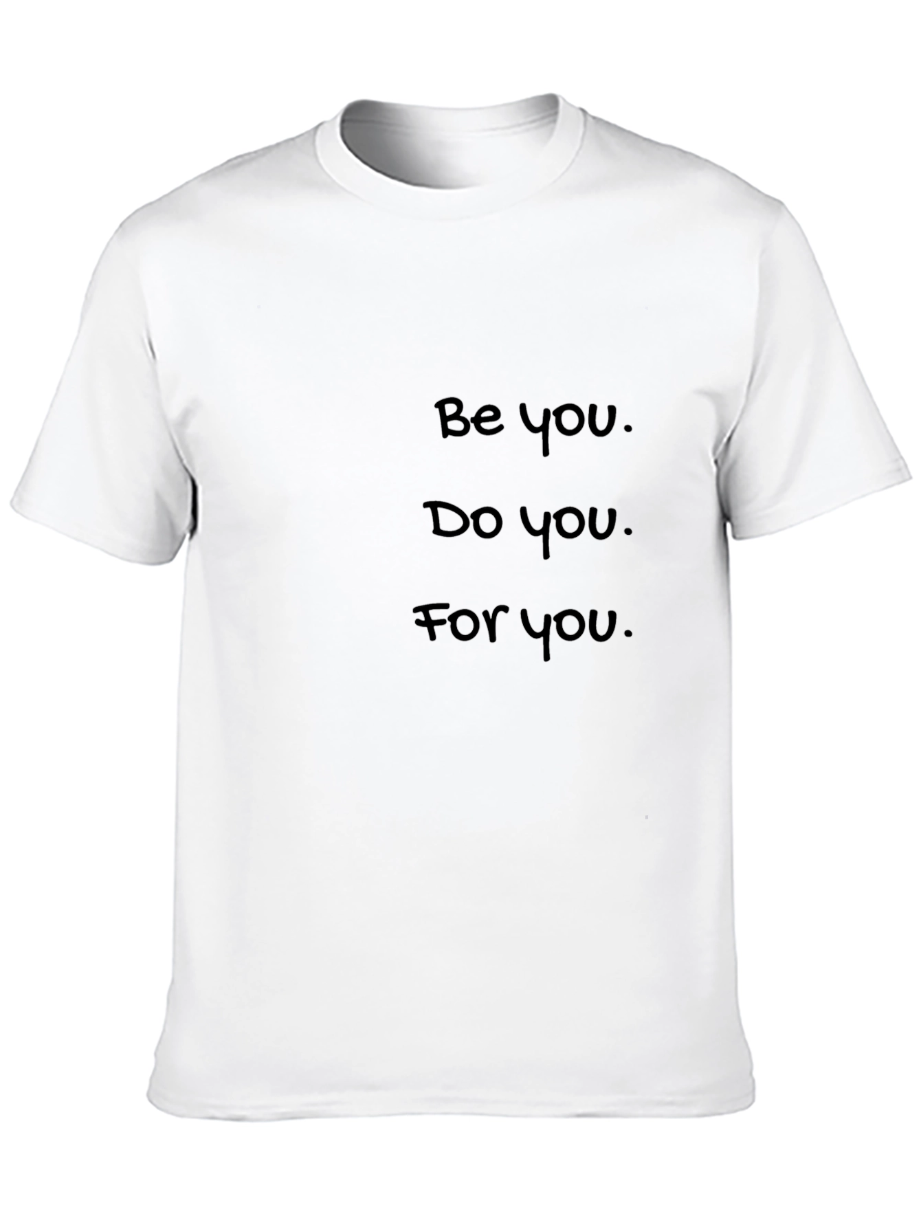 Inspirational Be You Graphic Tee - Black
