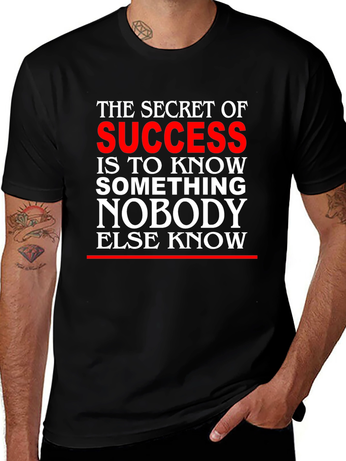 Secret of Success Graphic T-Shirt