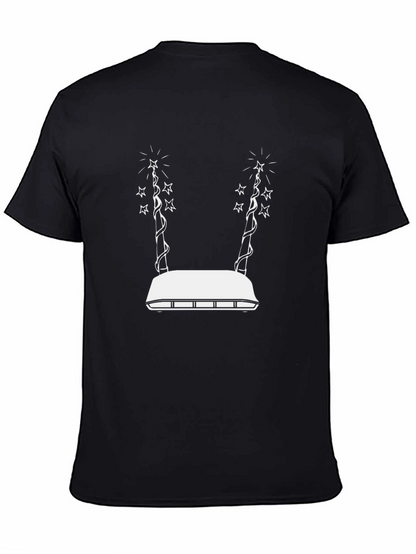 Novelty Graphic T-Shirt - Magic Star Design