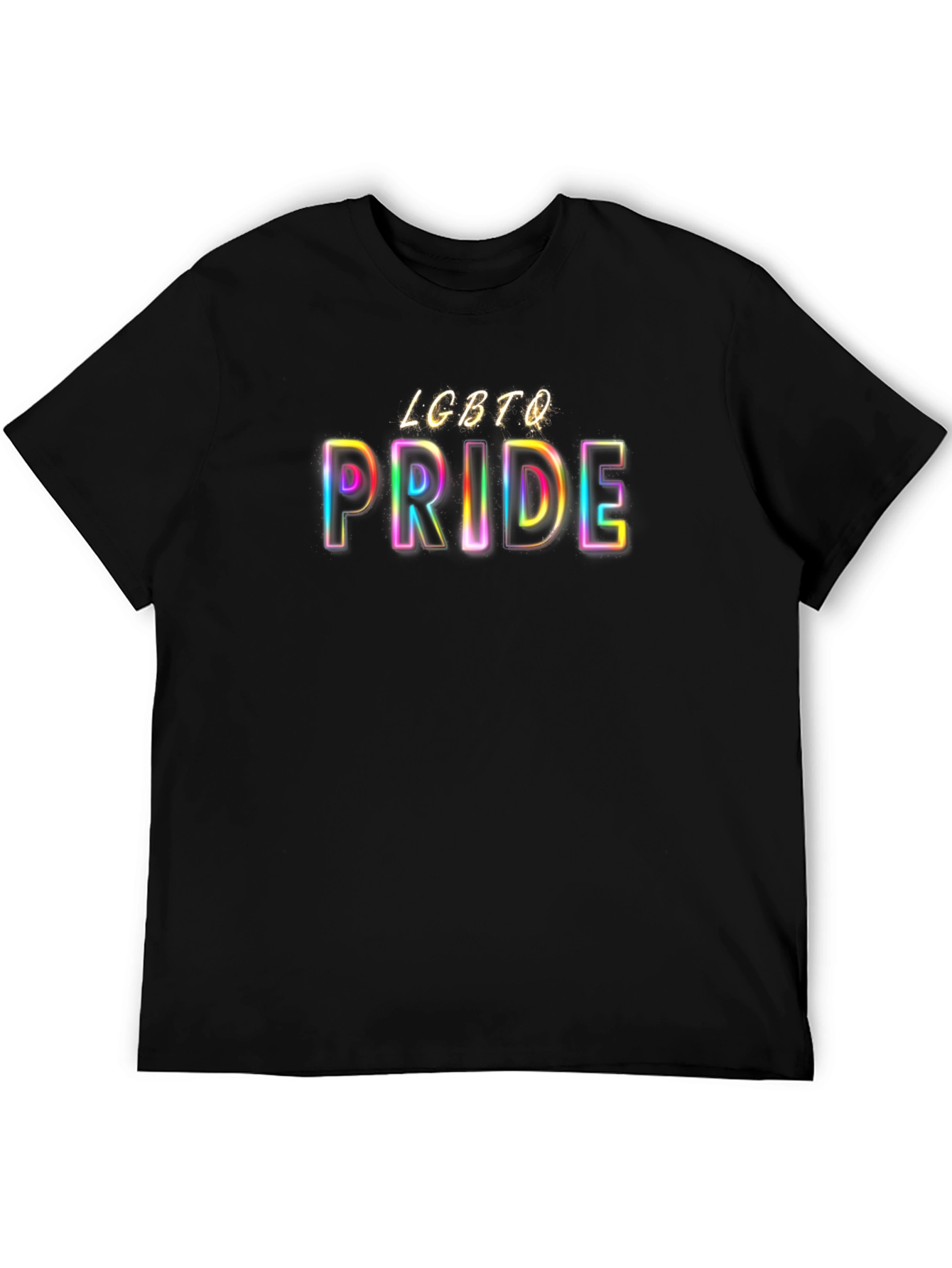 LGBTQ Pride T-Shirt - Rainbow Graphic Tee