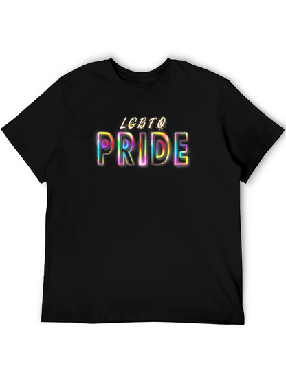 LGBTQ Pride T-Shirt - Rainbow Graphic Tee