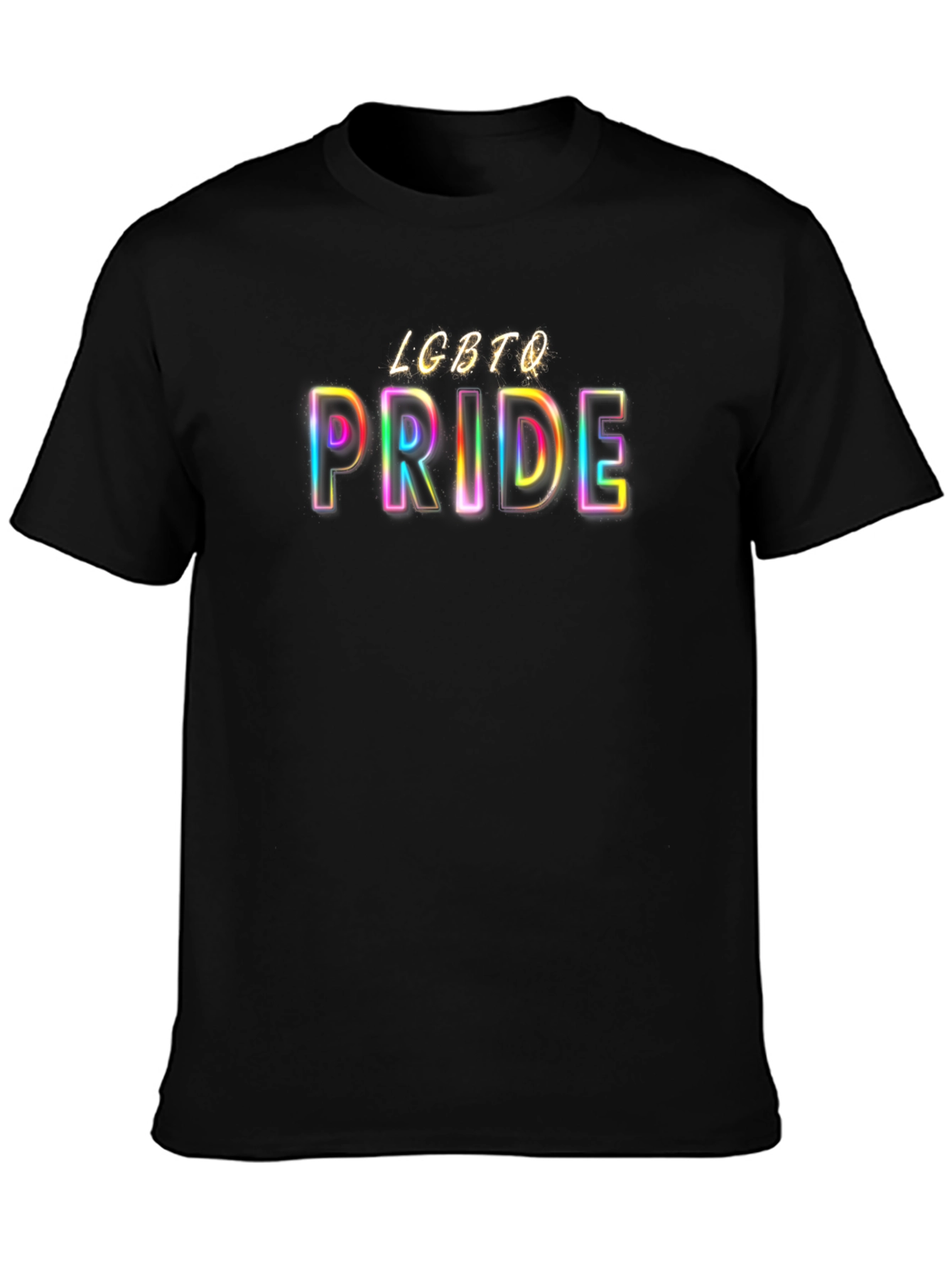 LGBTQ Pride T-Shirt - Rainbow Graphic Tee