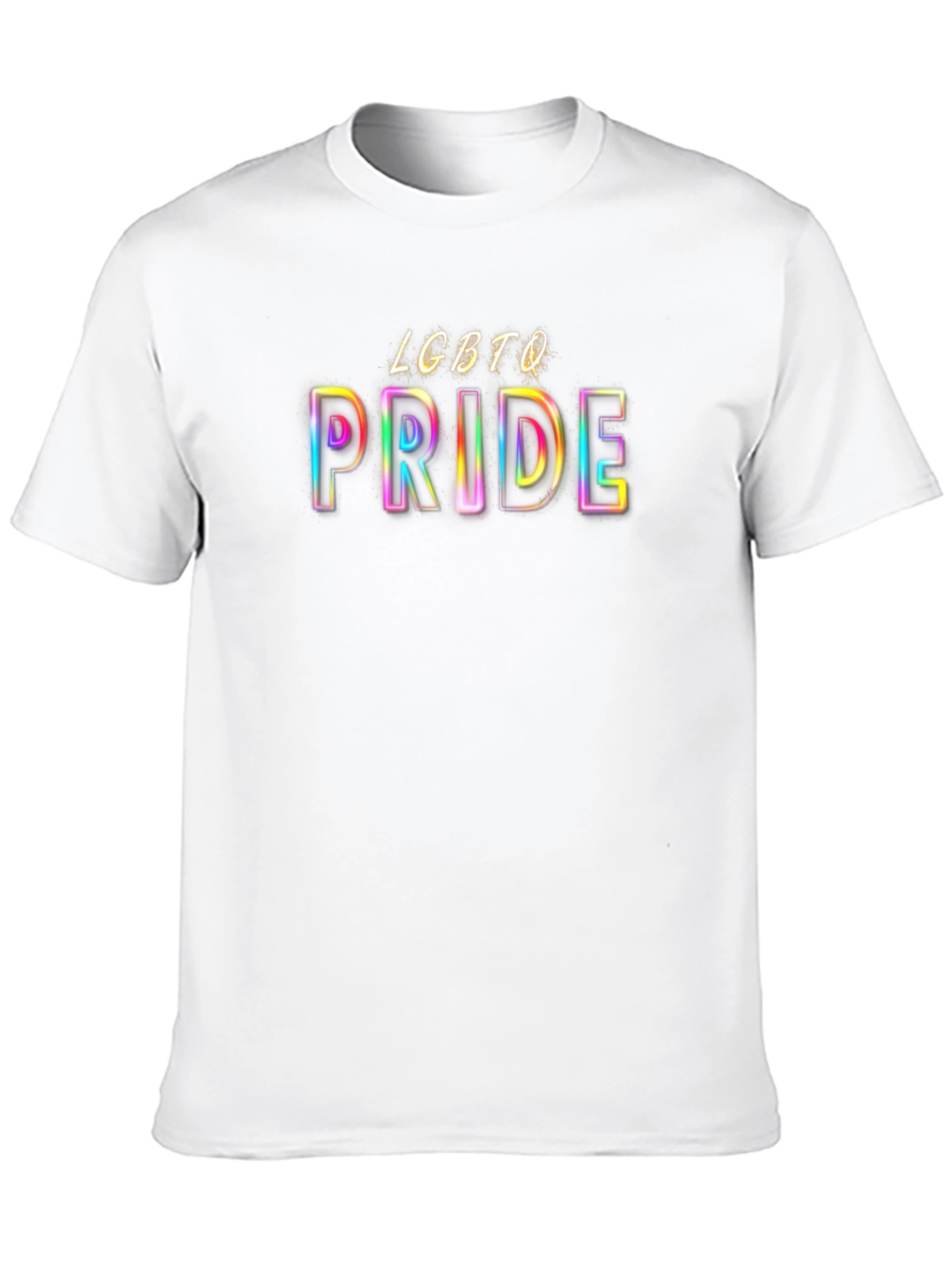 LGBTQ Pride T-Shirt - Rainbow Graphic Tee