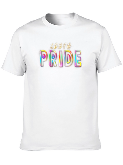 LGBTQ Pride T-Shirt - Rainbow Graphic Tee