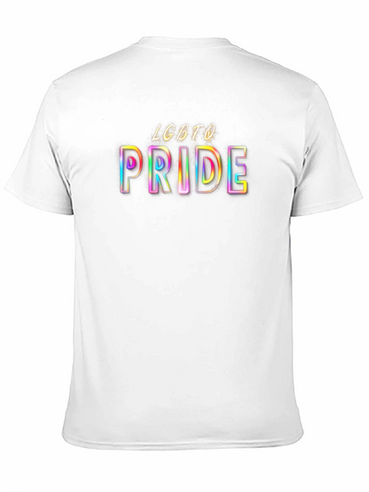 LGBTQ Pride T-Shirt - Rainbow Graphic Tee