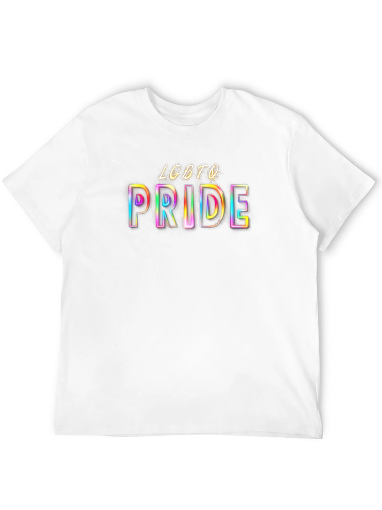 LGBTQ Pride T-Shirt - Rainbow Graphic Tee