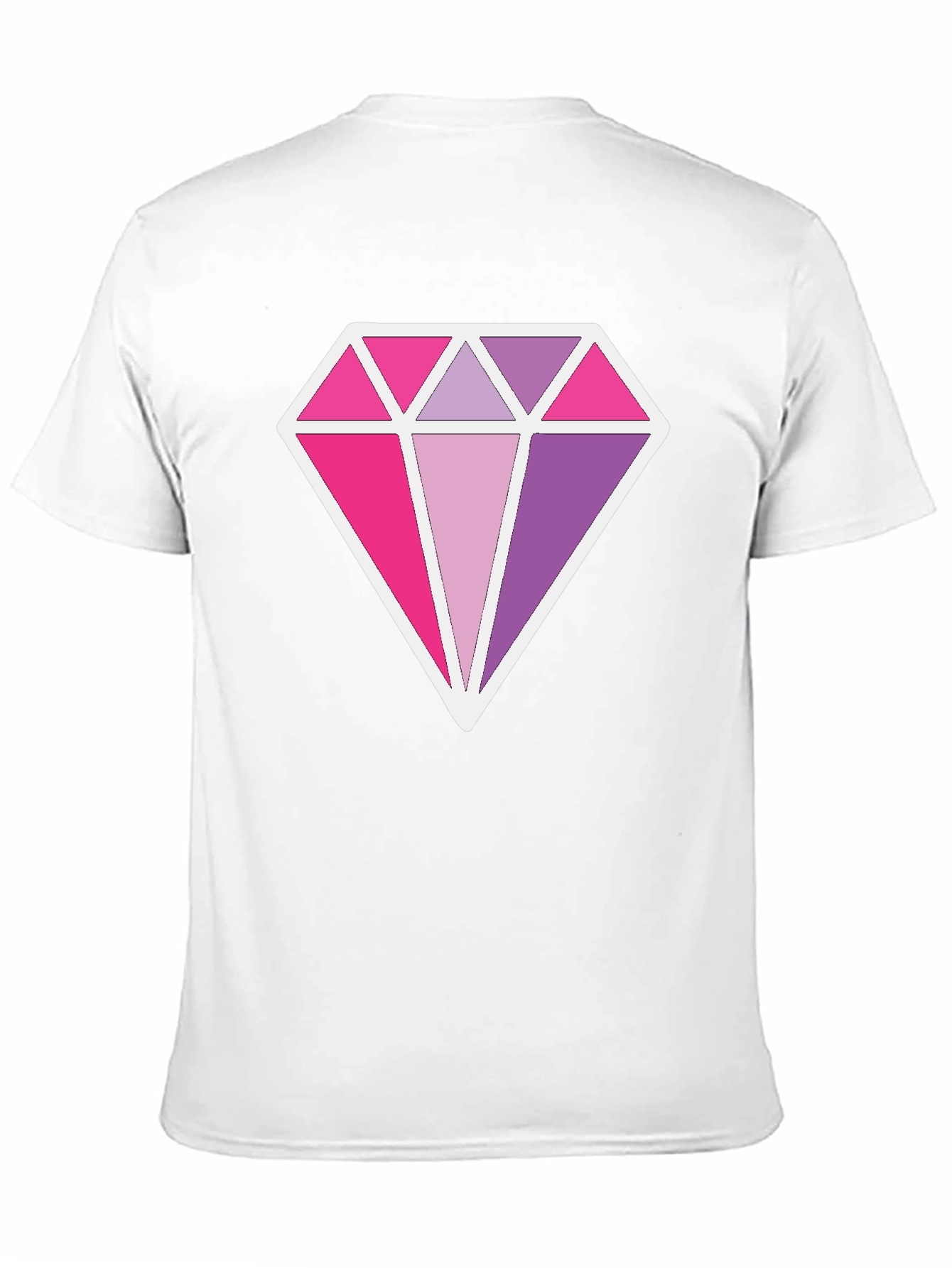 Diamond Prism Graphic Black T-Shirt