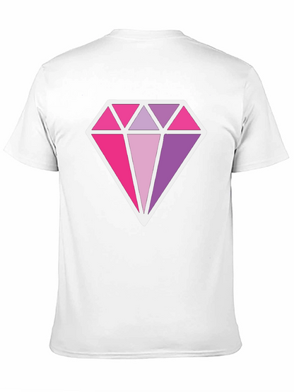 Diamond Prism Graphic Black T-Shirt