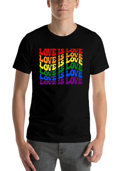 Love is Love Rainbow Pride T-Shirt