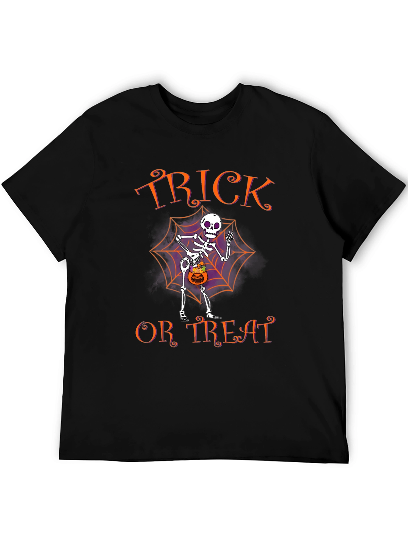 Halloween Skeleton T-Shirt - Trick or Treat