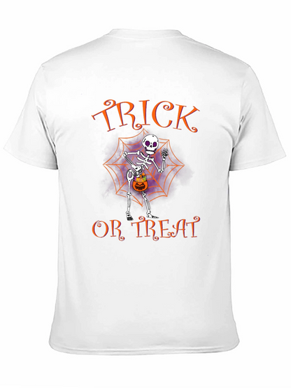 Halloween Skeleton T-Shirt - Trick or Treat