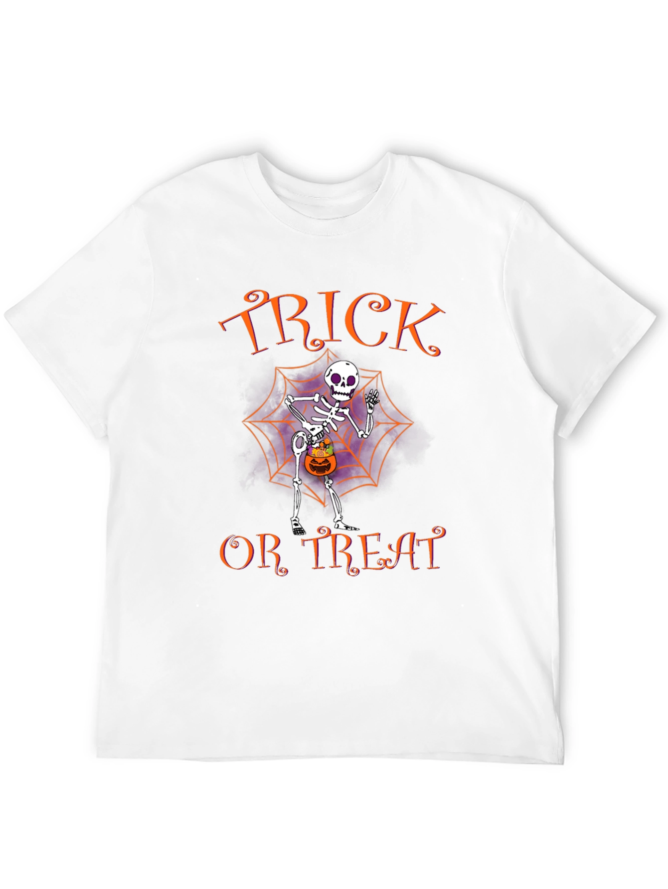 Halloween Skeleton T-Shirt - Trick or Treat