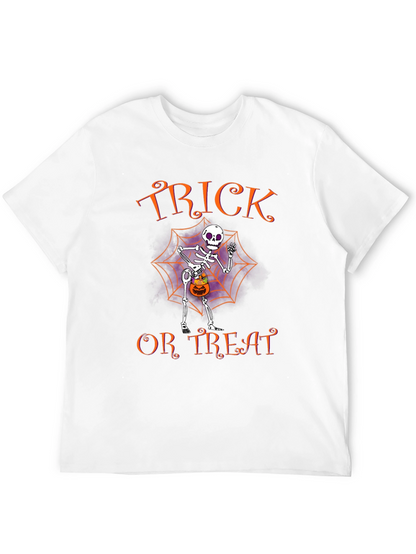 Halloween Skeleton T-Shirt - Trick or Treat