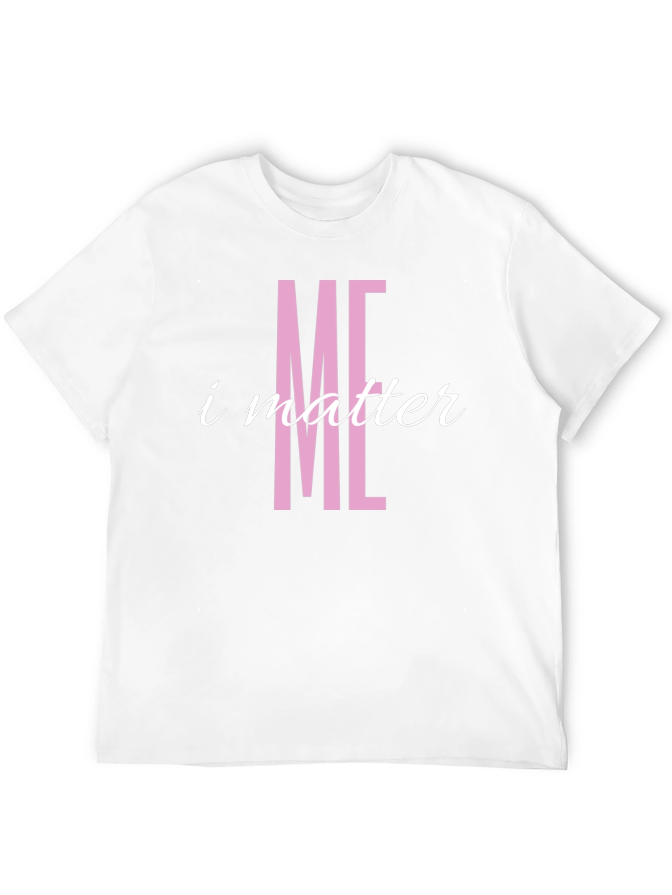I Matter T-Shirt - Pink Graphic Tee