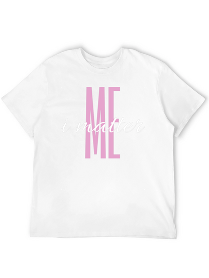 I Matter T-Shirt - Pink Graphic Tee