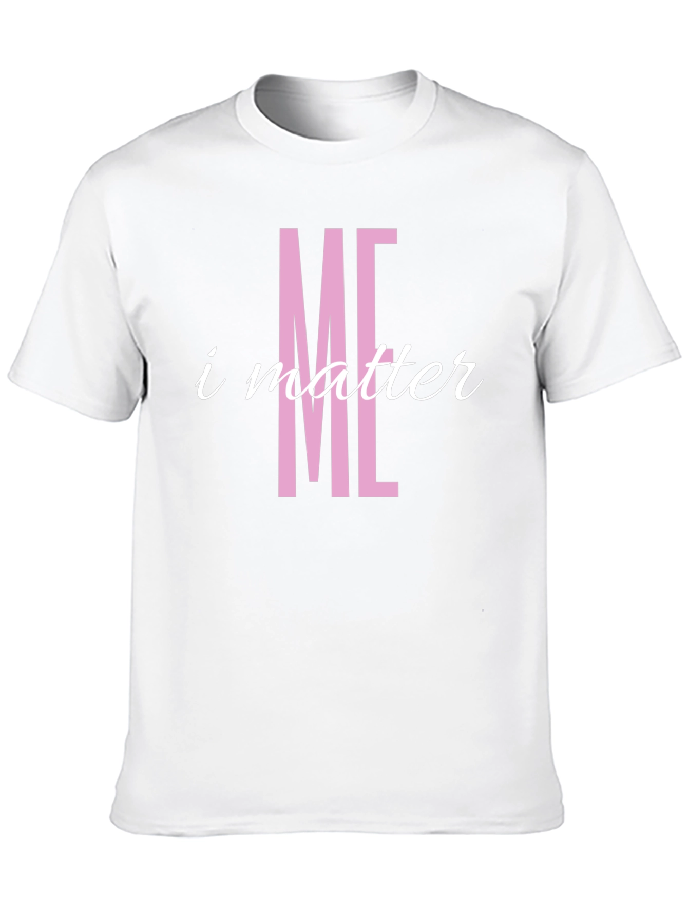 I Matter T-Shirt - Pink Graphic Tee