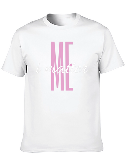 I Matter T-Shirt - Pink Graphic Tee