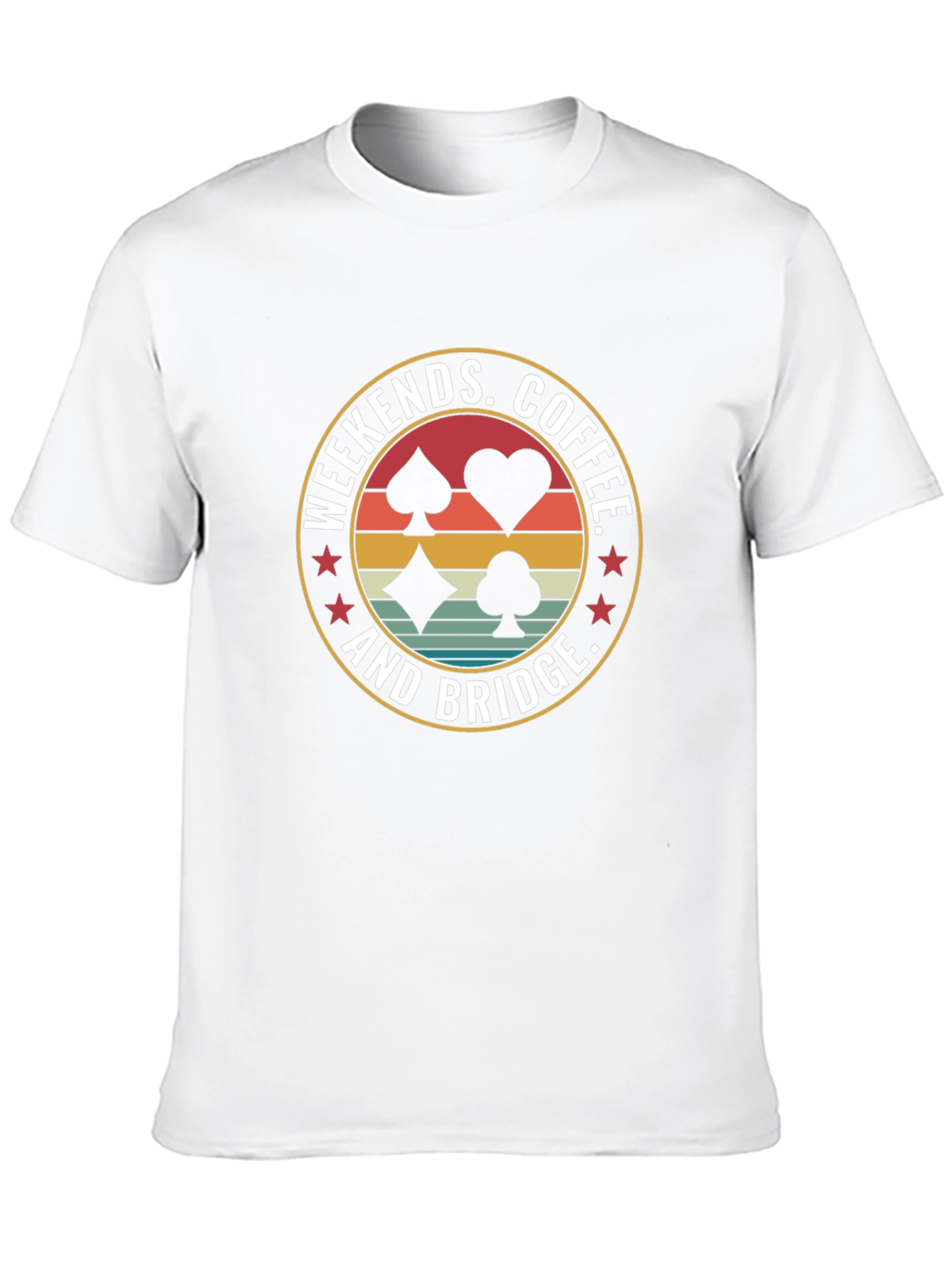 Weekends Coffee & Bridge T-Shirt