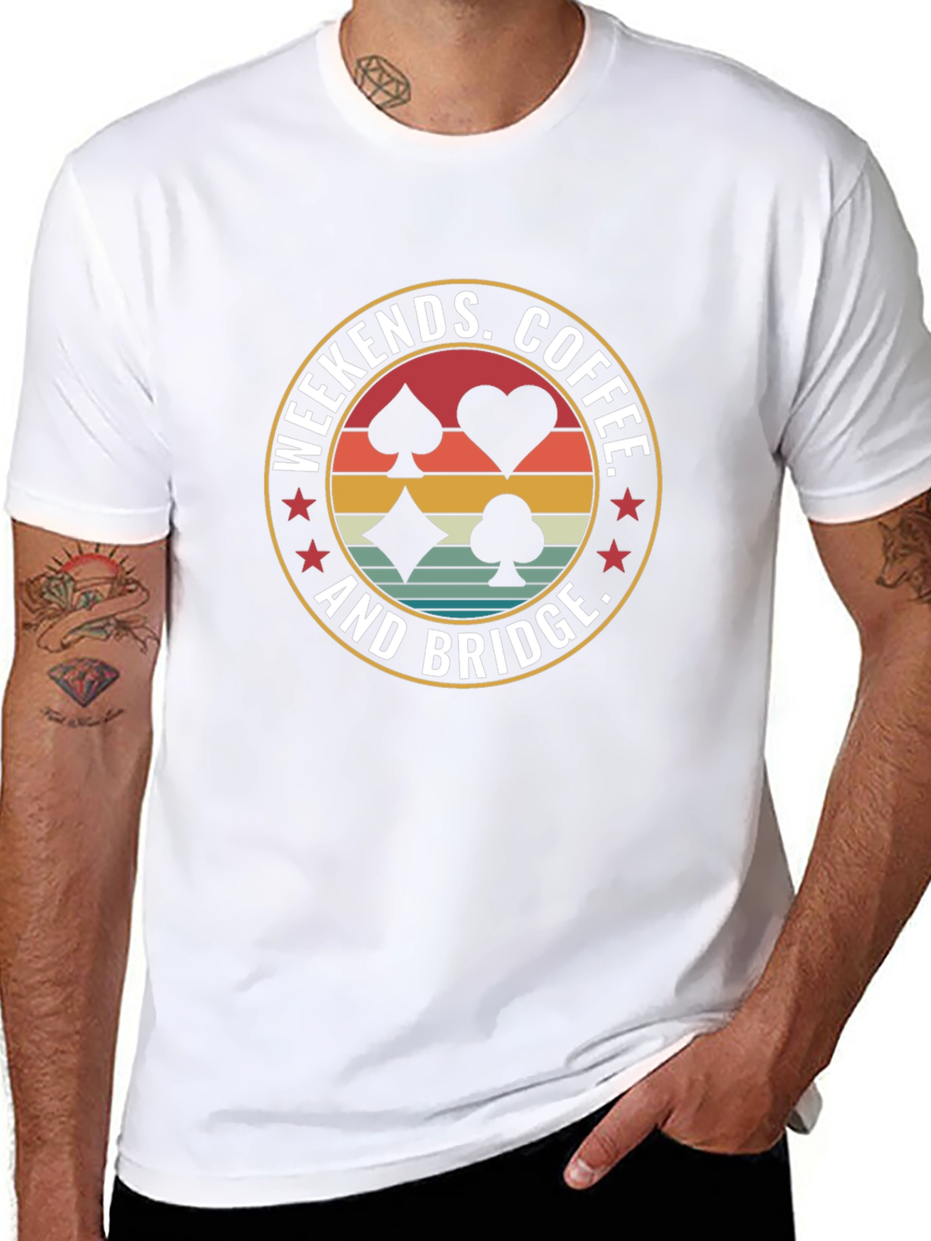 Weekends Coffee & Bridge T-Shirt