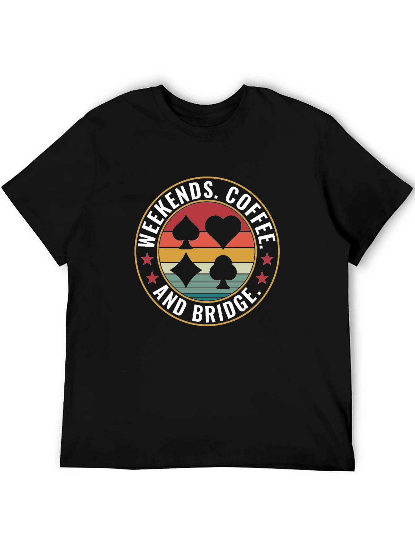 Weekends Coffee & Bridge T-Shirt