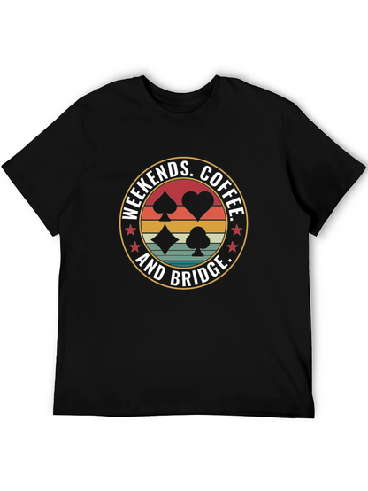 Weekends Coffee & Bridge T-Shirt