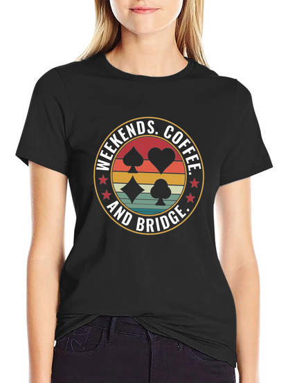 Weekends Coffee & Bridge T-Shirt