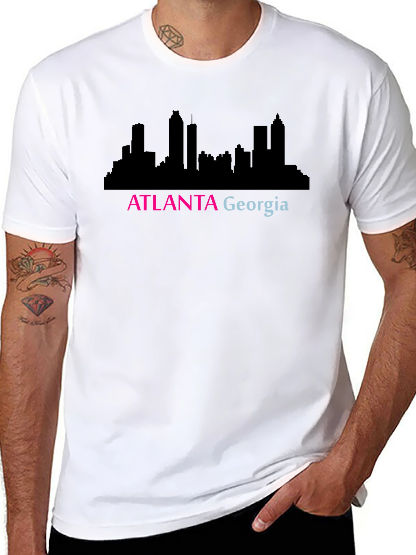 Atlanta Georgia Skyline T-Shirt