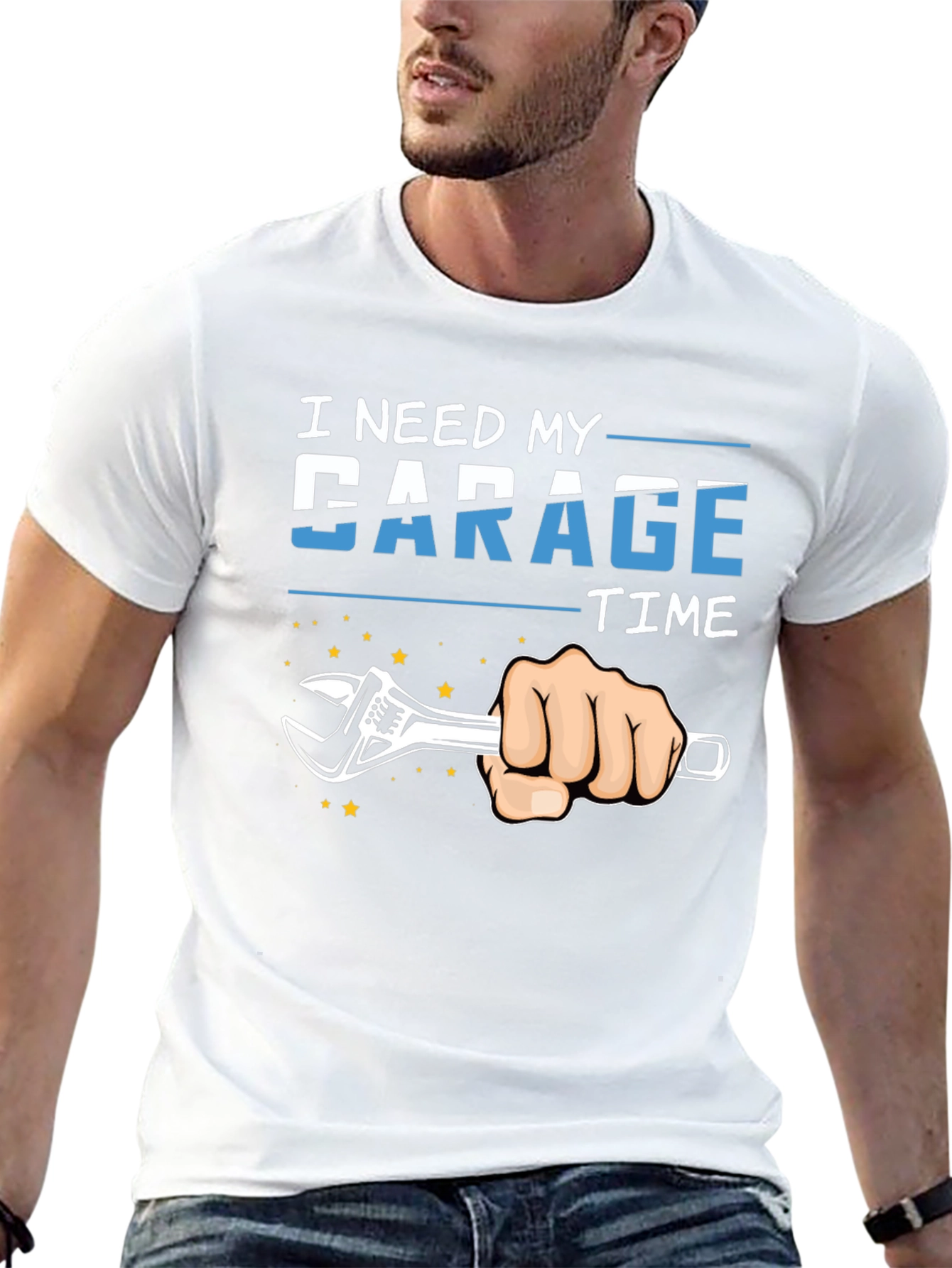 I Need My Garage Time T-Shirt Mechanic Repair
