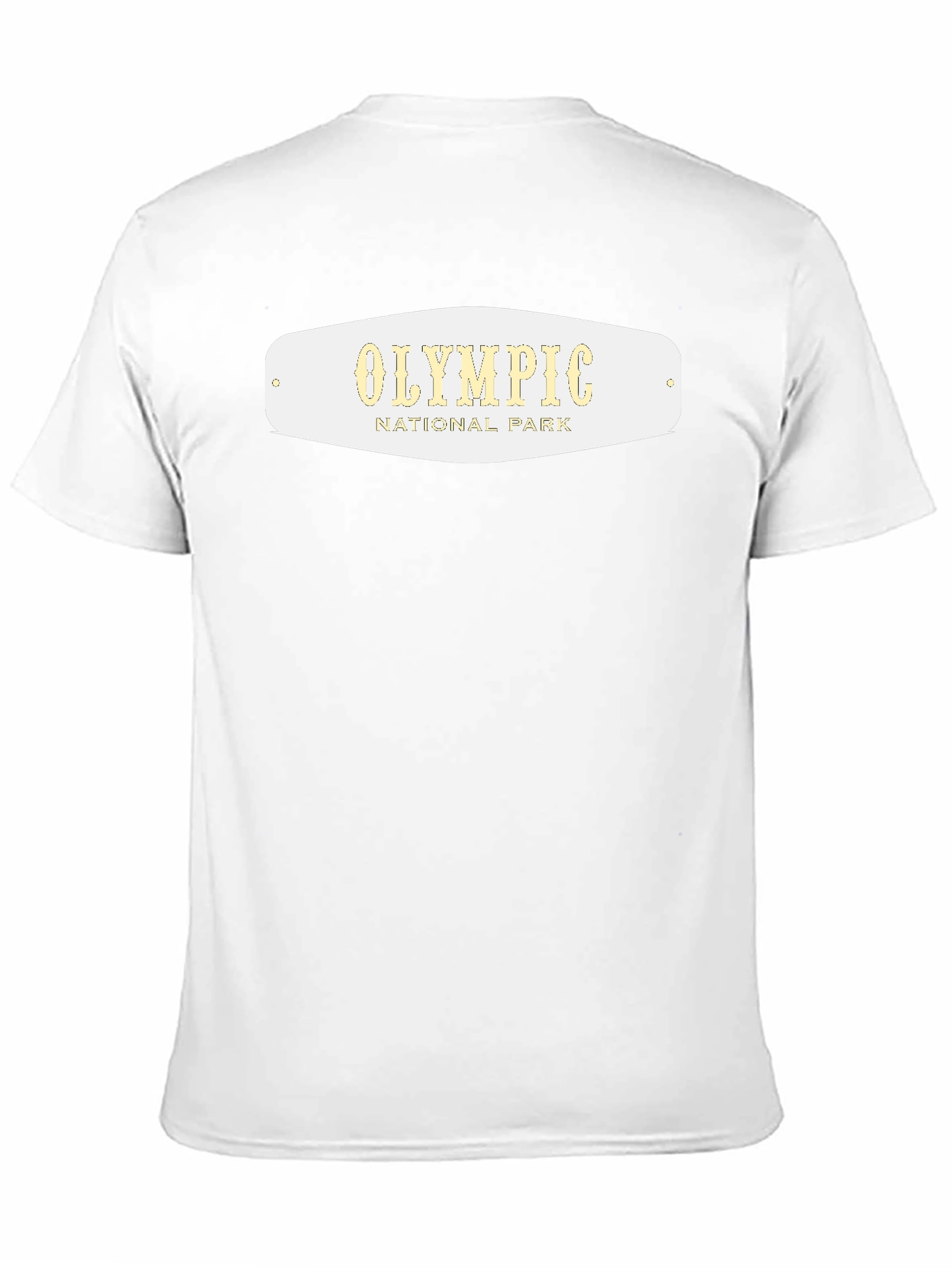 Olympic National Park Graphic Tee - Black Cotton T-Shirt