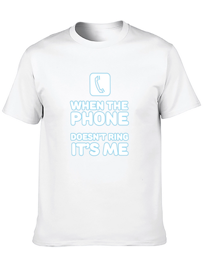 Funny Phone Graphic T-Shirt