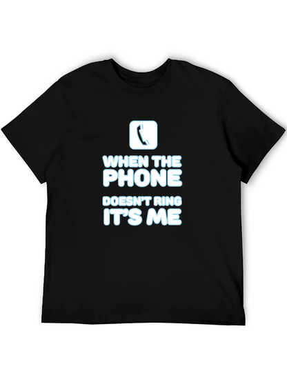 Funny Phone Graphic T-Shirt