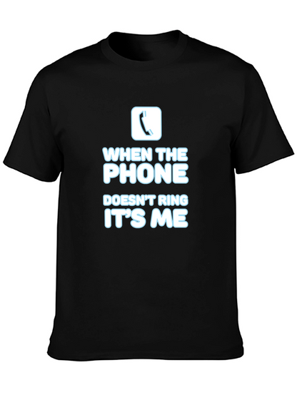 Funny Phone Graphic T-Shirt
