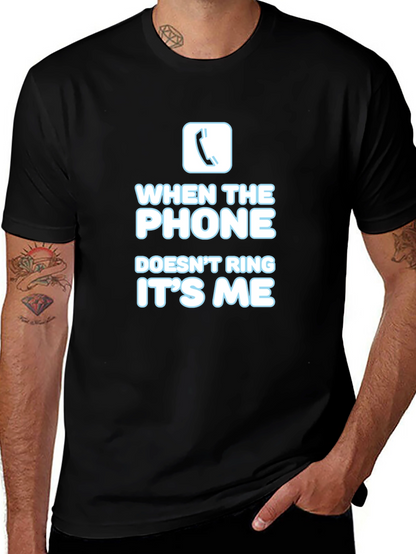 Funny Phone Graphic T-Shirt