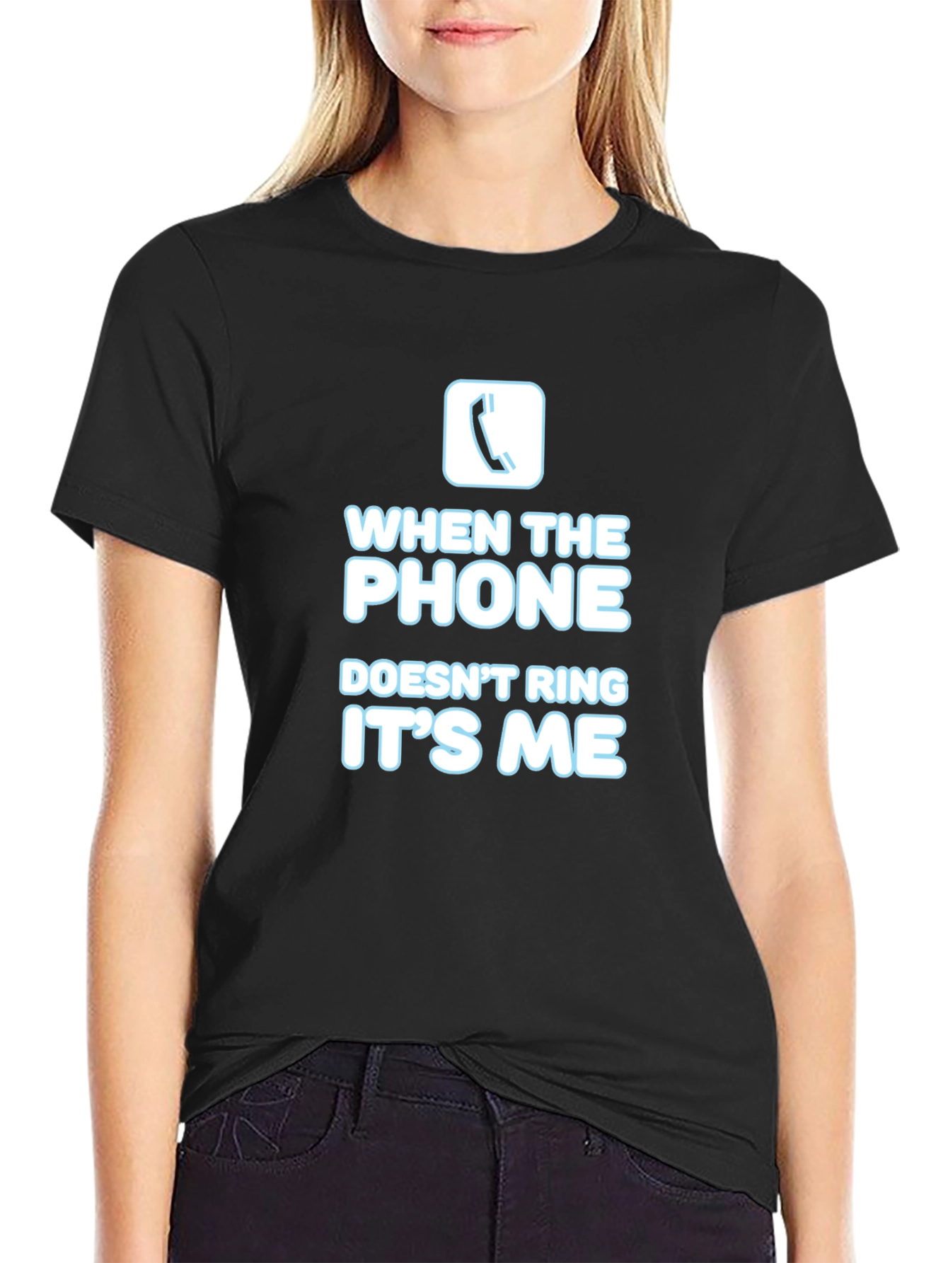 Funny Phone Graphic T-Shirt